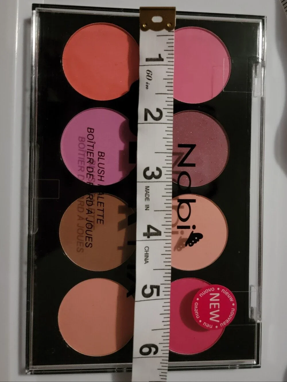 Color Fix Blush Palette — Pink & Peach Shades